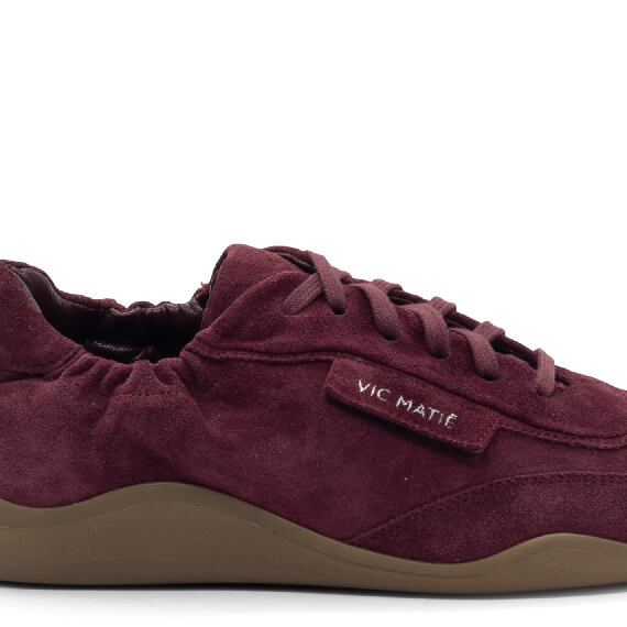 G32 Ondina-Scarpa allacciata rosso scuro